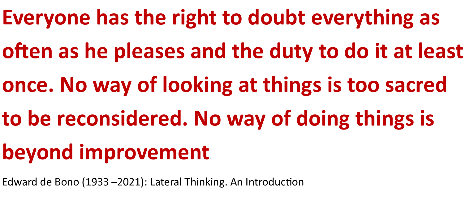 Dr Edward De Bono Ist Tot VALLETTA DAS JOURNAL