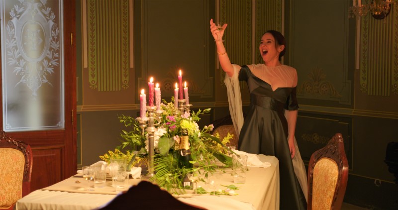 Gillian Zammit in La Traviata. Foto: Matthew Muscat Drago
