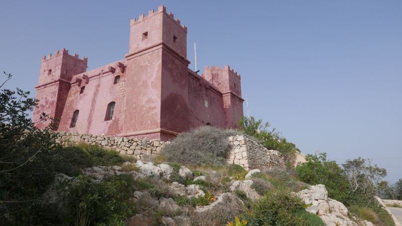 Der Red Tower auf dem Marfa Ridge ist ein beliebtes Wanderziel. Foto: © Valletta | Das Journal / BSF.