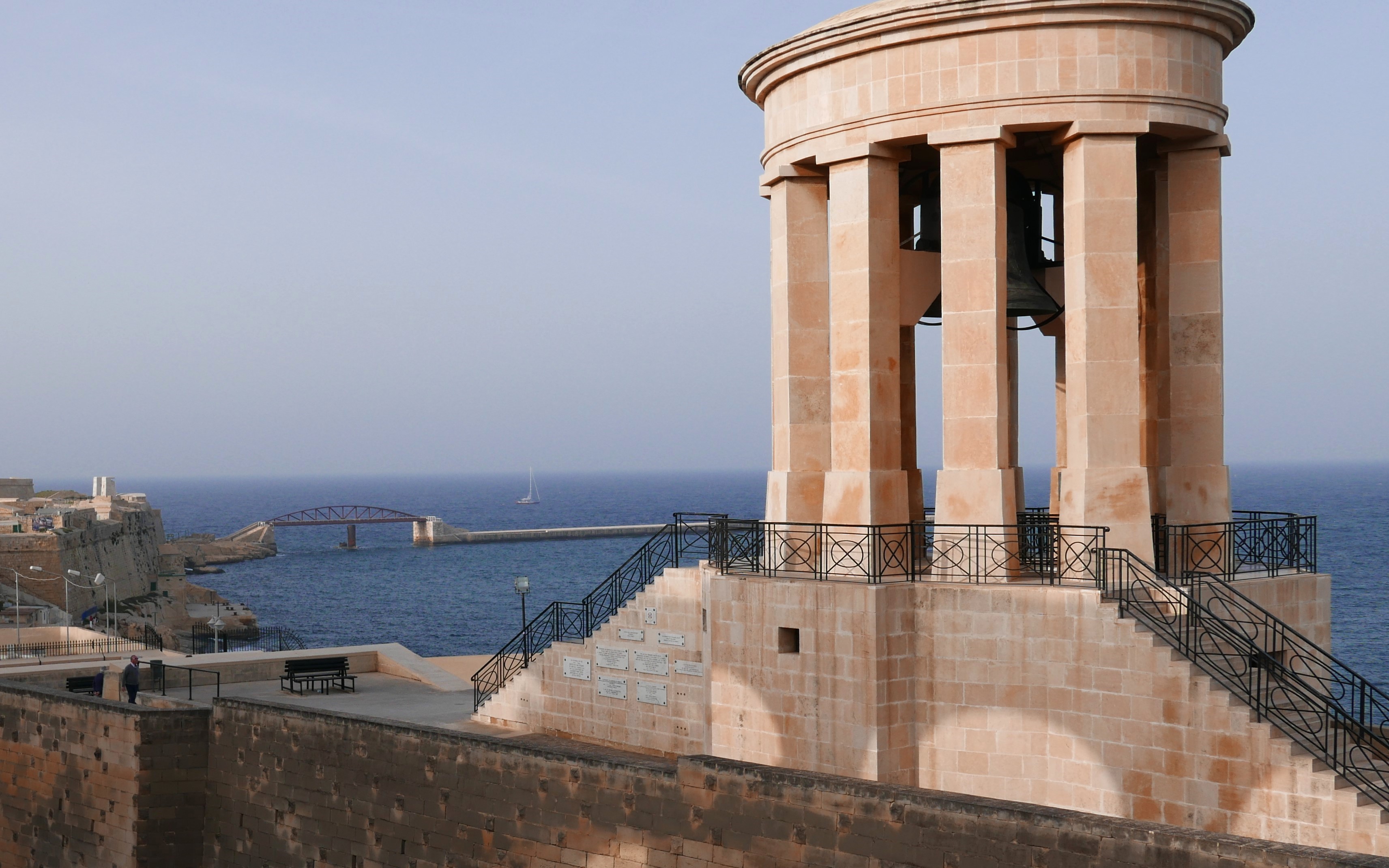 Die Siege Bell in Valletta. Erinnerung an die &quot;Zweite Große Belagerung&quot; von Malta. Foto: © Valletta | Das Journal / BSF.