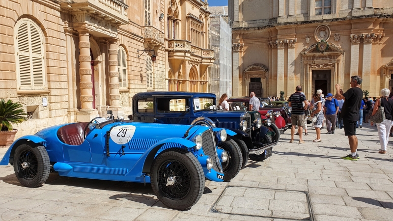 Oldtimer bei der Malta Classic