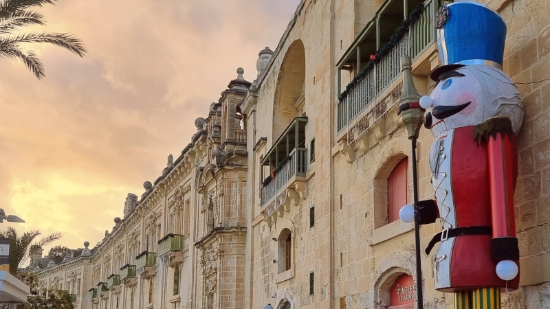 Christmas Express, Valletta Watefront.