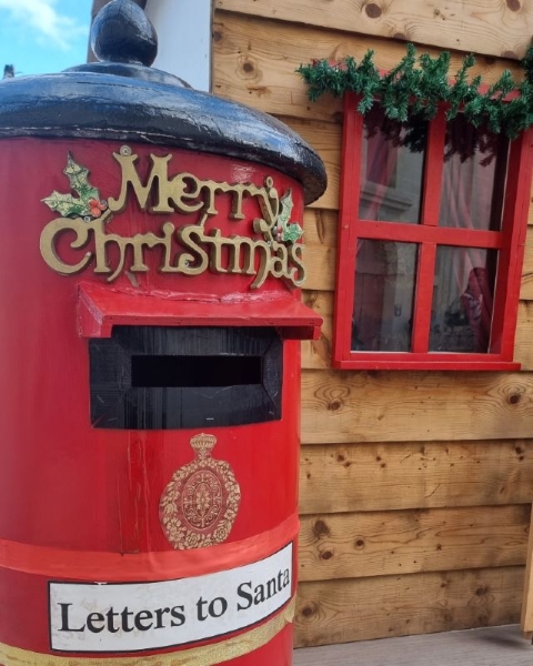 Briefkasten für Letters for Santa.